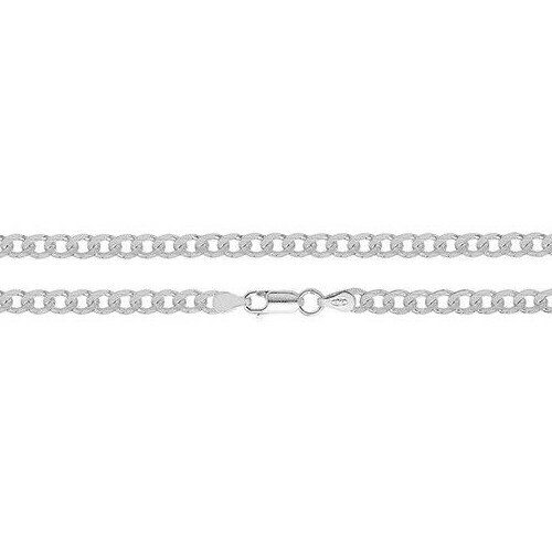 Hombres Pulsera Plata Ley Uniones Bordillo Británico Hecho 925 Marca 20.3cm - Imagen 3 de 3