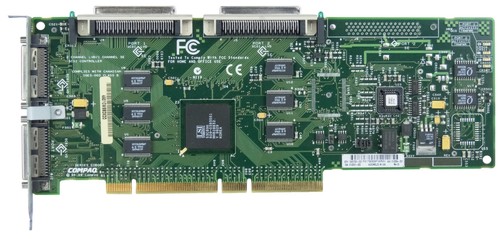Controller Compaq 348759-001 Dual Channel SCSI PCI 010094-001 - Picture 2 of 2