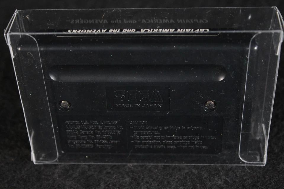 Sega Genesis Captain America and the Avengers Marvel vintage game loose 1992 - Image 3 of 4