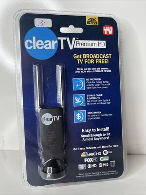 Brand New Clear TV Premium HD Digital Antenna 4k Ready Free TV