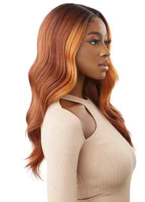 Outre Synthetic SleekLay Part Lace Front Wig - GENEVIVE 22  display picture 3
