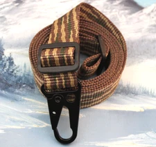 RIFLE SLING ~ CAMO STRIPE POLYPRO ~ 1 INCH  x 43" ~ HK1 ~ LIGHT DUTY