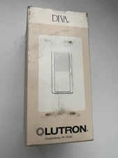 (1) NEW Lutron Diva DV-10P-IV Single-Pole 3WAY Dimmer Light Switch IVORY