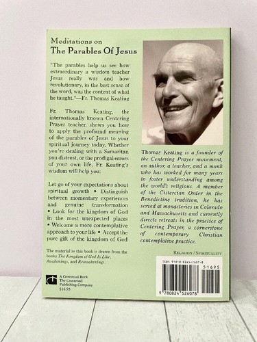 Meditations on the Parables of Jesus, Thomas Keating, Prayer Monk Meditation PB - Picture 2 of 3