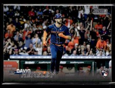 2023 Stadium Club #143 David Hensley Rookie Card Houston Astros