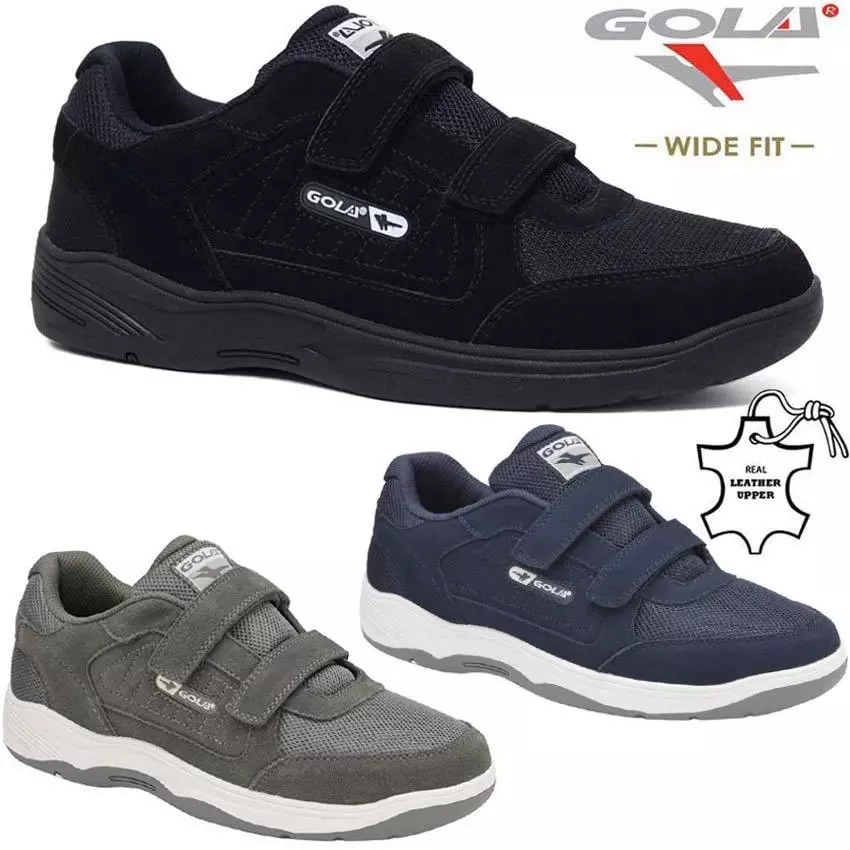 Gola mens wide store fit trainers