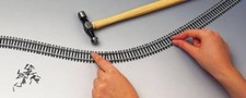 Hornby R8090 - Rail semi-flexible, 914 mm  - HO (1:87)