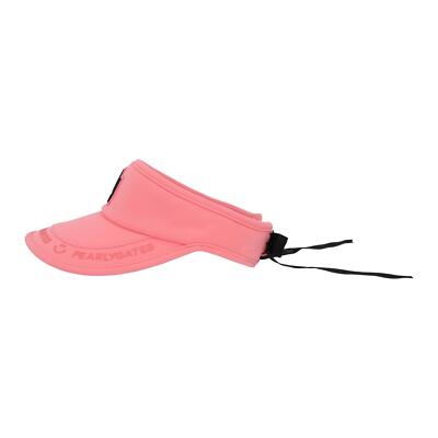 【PEARLY GATES】W Cubic Smile Ribbon Detachable Sun Visor Genuine PEARLY GATES GOLF Womens Smile Strap Ribbon Sun