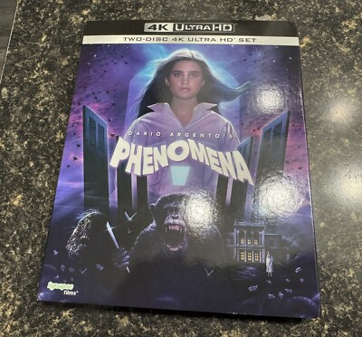Dario Argento's Phenomena 4K UHD Synapse Films SLIPCOVER ONLY