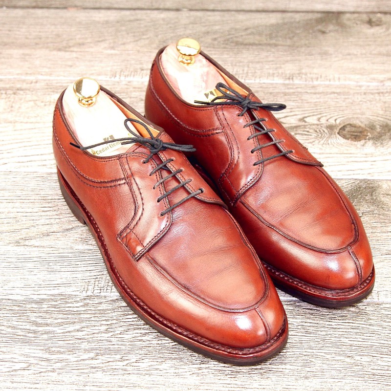 Allen Edmonds STOCKBRIDGE  8.5 D  Chili  * add $15 new Cedar Trees