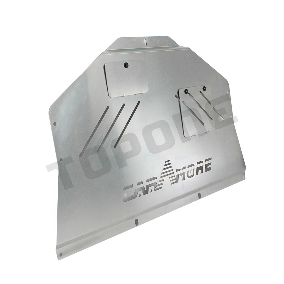 Aluminum Engine Splash Shield Under Tray Skid Plate For 2015-2021 Subaru WRX STI Foto 2 de 4