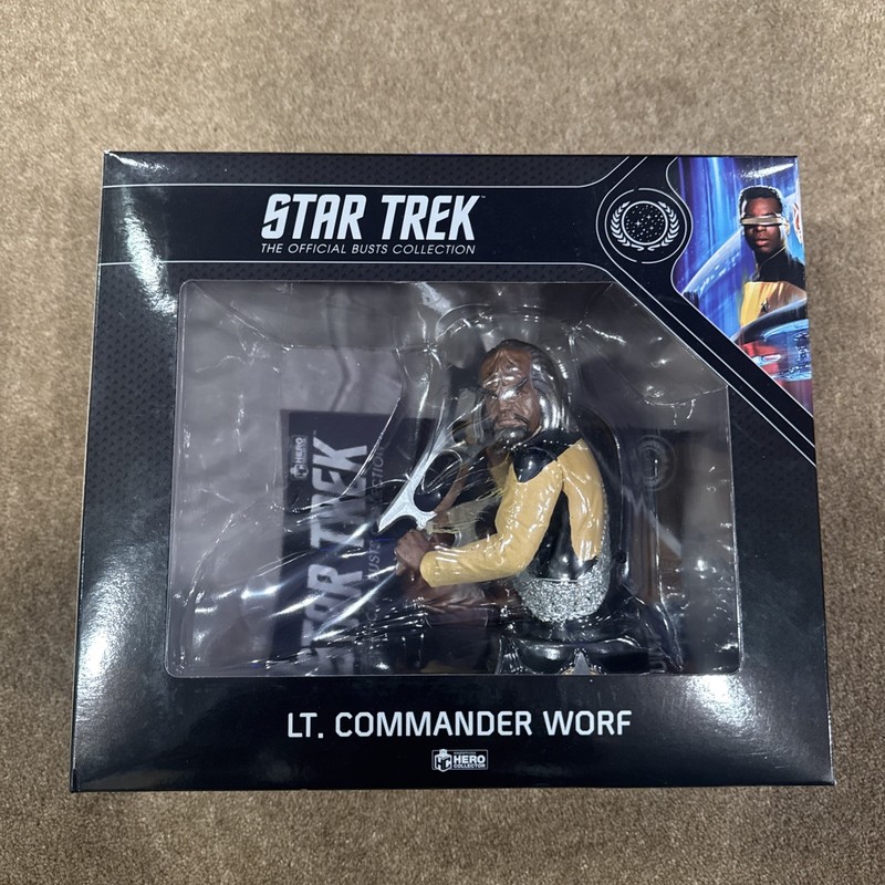 Hero Collector Star Trek Lt Commander Worf Bust Official Collection 