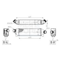 LadeluftküHler LLK FüR Ford Transit Tourneo 00-06 1671445