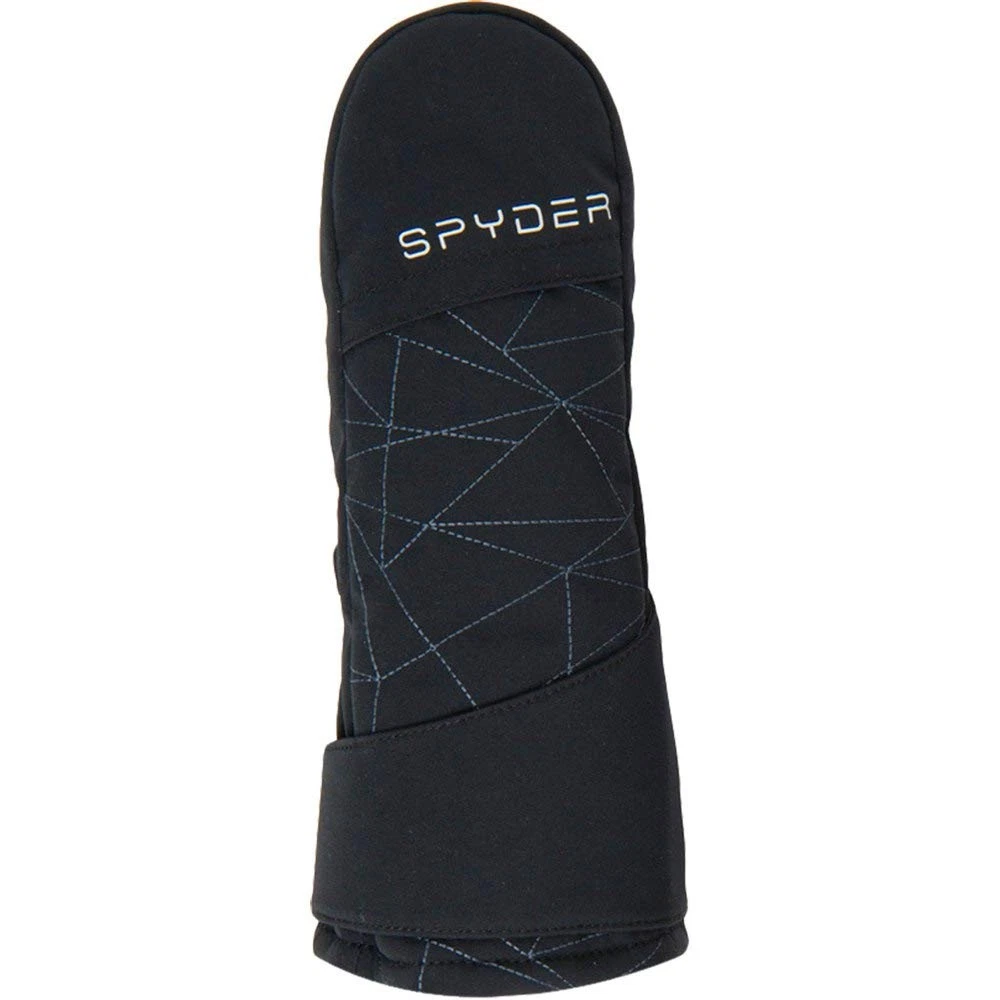 Spyder Baby Boy Mini Cubby Ski Mittens Black Large Waterproof Insulated 100g