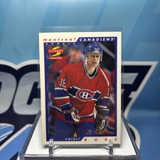 1996-97 Score #245, VALERI BURE SP RC ??? Rookie Card. rookie card picture