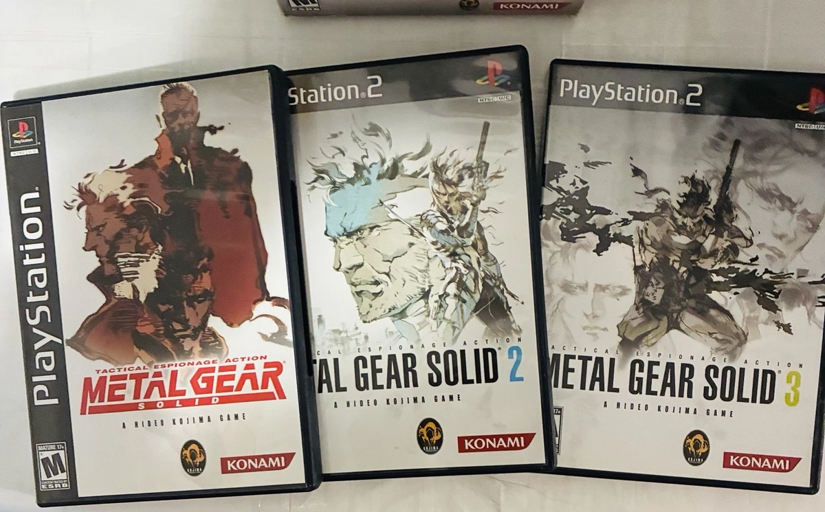 Metal Gear Solid Collection Ps2 for sale | eBay