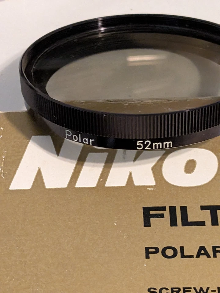 NIKON 52MM POLAR POLARIZING CAMERA LENS FILTER (OPEN BOX) Vintage - Image 2 of 3