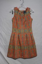 Gabby Skye Dress Size 6P Zip Up Back Sleeveless Mango Bohemian Boho Knee