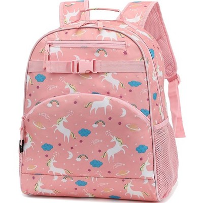Kids Backpack for Toddler Boys Girls, Simple Lightweight Bookbag for Daycare ...