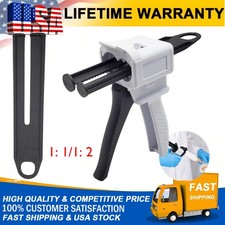Dental Impression Universal Cartridge Dispenser Delivery Gun 1:1 2:1 Mixing US
