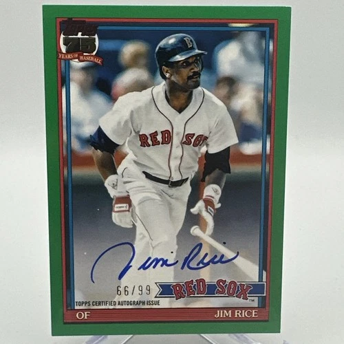 2026 Topps Series 1 Jim Rice Red Foil (RAW)