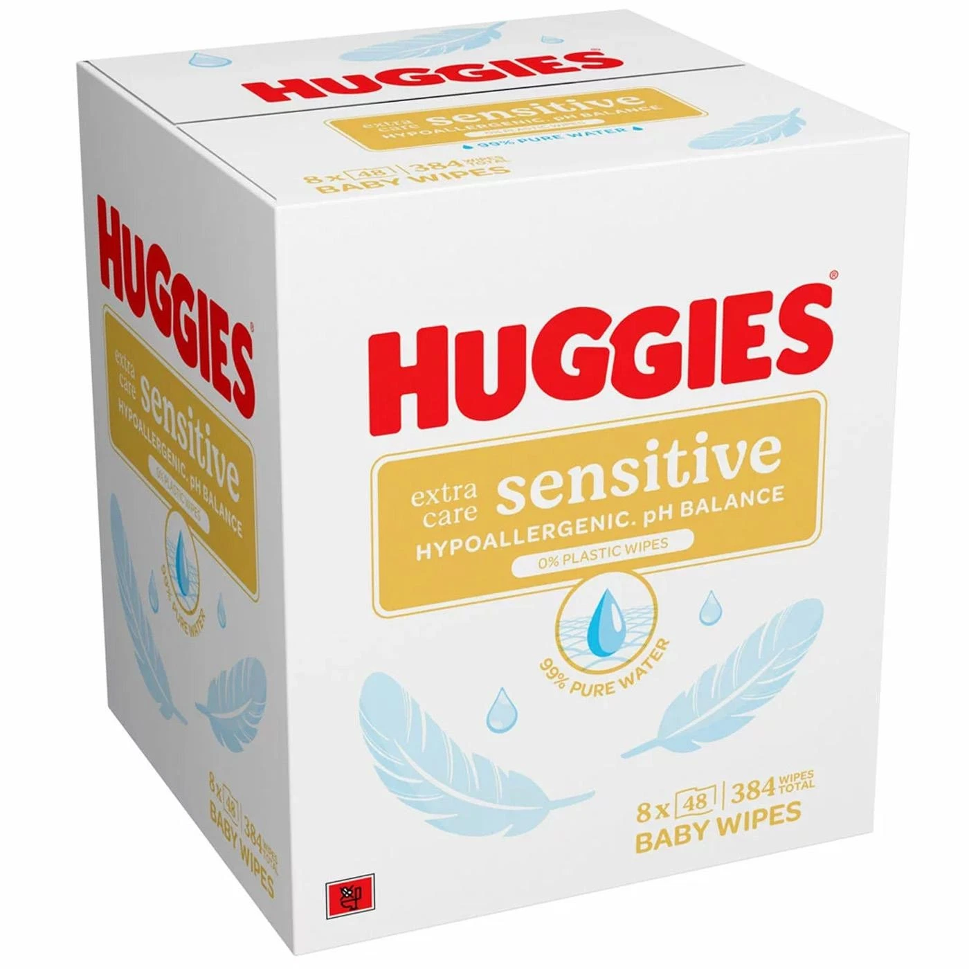 Huggies Plastic Free Extra Care Baby Hypoallergenic Wipes 8 x 48 Total 384 Pcs
Opens in a new window