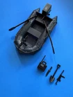 1985 Hasbro GI Joe Cobra Night Landing 100% Complete Nice! Raft Boat.
