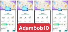Pok mon Go - Level 1 / Size XXL / XXS Shiny Ditto wearing Cap / Hat - Background