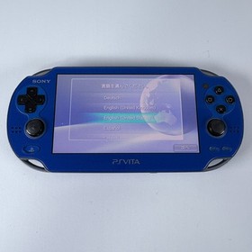 Sony PlayStation PS Vita PCH-1000ZA04 Wi-Fi Model Sapphire Blue [Excellent]