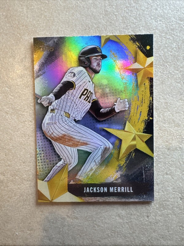 2025 Topps  -  Jackson Merrill - Stars Of MLB #SMLB-80
