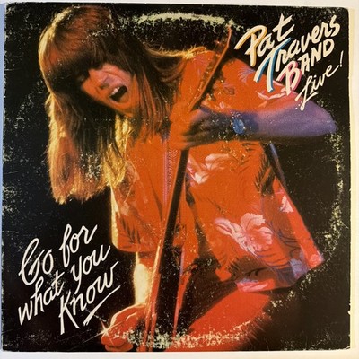 Pat Travers Band Go for What You Know 1st Press Vinyl Lp Nice VG/Better VG
