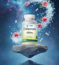 D-Mannose Capsules 2000mg Per Serving - In St...