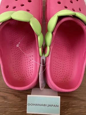 Strawberry sandals Pink W size US6-7 23-24cm M kawaii