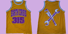 Number 315 Earth Crisis Basketball Jersey Full Size ZA773