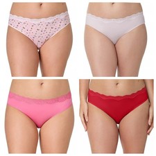 New Maidenform Everyday Pretty Lace Back Cheeky Bikini Panties Size S M L NWT