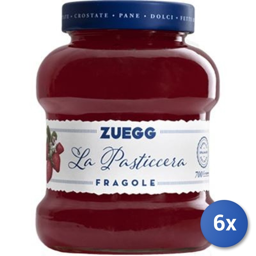 6X Multipack Zuegg Jam 700G Strawberry