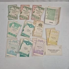 Cabbage Patch Kids Birth Certificates Adoption Papers Lot of 10 Vintage Coleco
