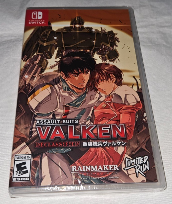 Nintendo Switch Assault Suits Valken Declassified New Limited Run Games #202