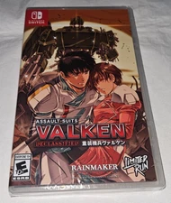 Nintendo Switch Assault Suits Valken Declassified New Limited Run Games #202