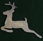 Vintage Gorham 1973 Leaping Reindeer Sterling Silver Christmas Ornament 19 grams — photo 3