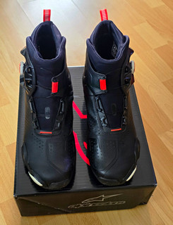 Alpinestars SP 2 Motorradschuhe Black White Red Fluo Gr. 47 EU