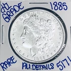 1885 MORGAN SILVER DOLLAR AUTHENTIC HI GRADE U.S MINT COIN FREE SHIPPING 5171