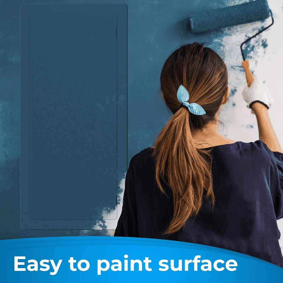 Painel de acesso para drywall 14x29 polegadas tampa furo de parede porta de acesso plástico branco - Imagem 4 de 4