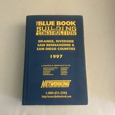 The Blue Book B&C Orange, Riverside, San Bernardino And San Diego Counties.