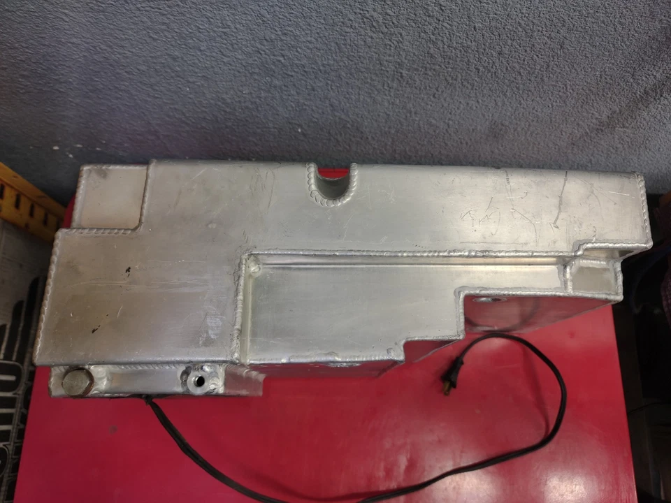 SBC Moroso, Stefs, Aluminum Oil Pan, Wet Sump, M55 Oil Pump With Pickup. Used - Image 2 of 4