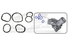 3RG Dichtungssatz Ölkühler 76101 für BMW 5er G30 F90 7er G11 G12 6er Turismo G32