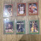 Michael Jordan Scottie Pippen Chicago Bulls NBA Basketball Card Lot (6)