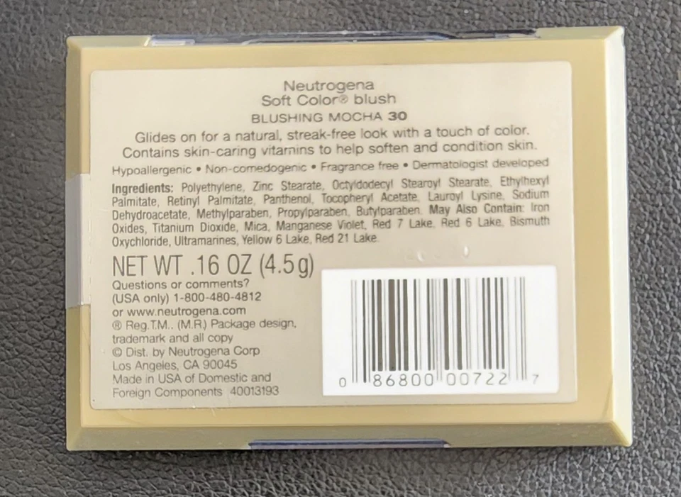 New - Neutrogena Soft Color Blush 30 Blushing Mocha .16 Oz. - Image 2 of 4