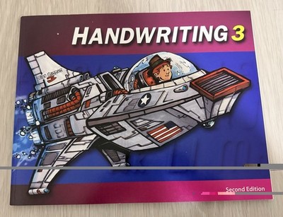 BJU Press - Handwriting 3 Student Workbook 2nd Edition NEW