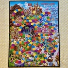 Candy Land The World of Sweets 2010 Game Board ONLY Vtg Hasbro Wall Art